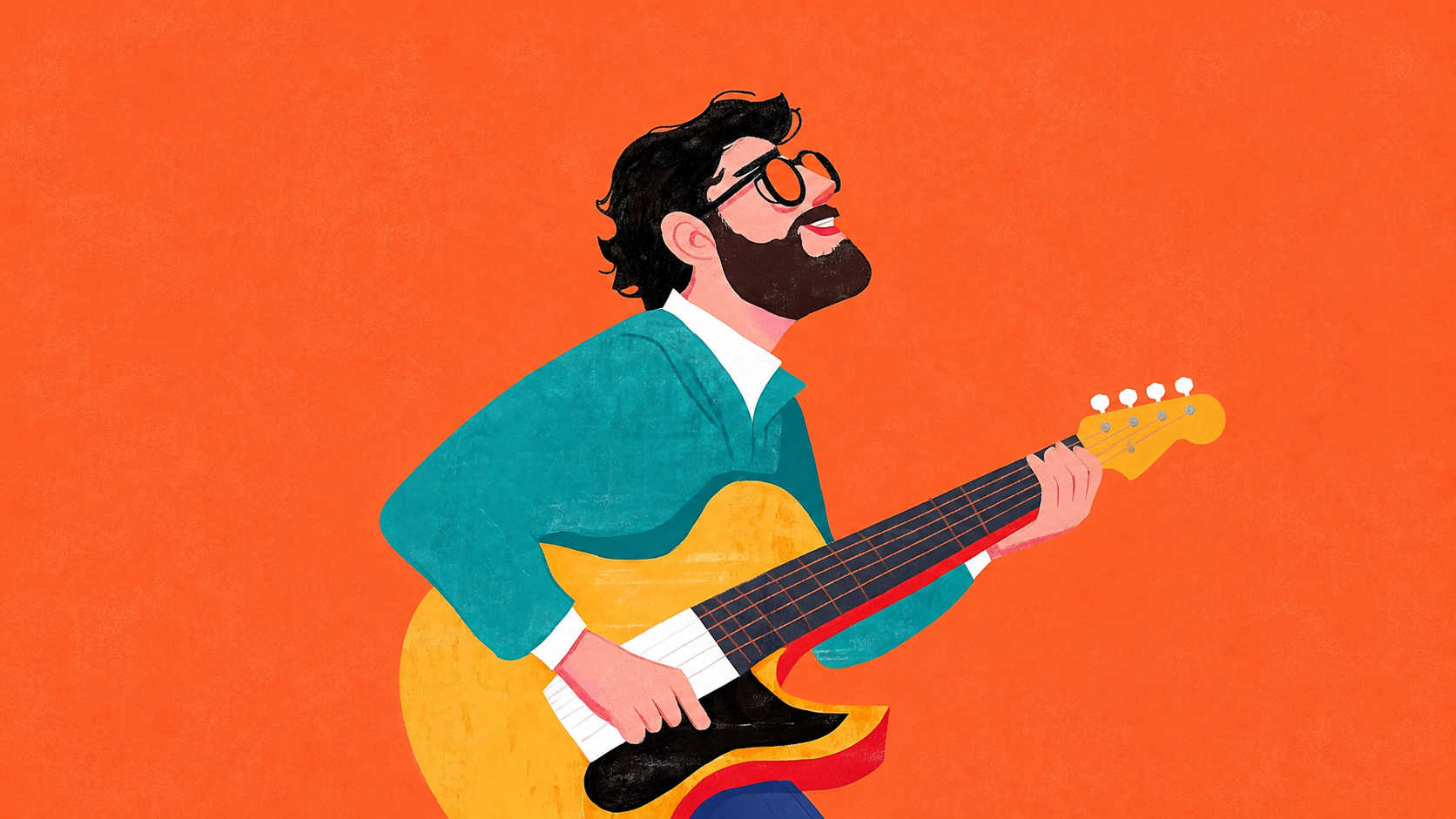 Songwriting and co-writing session with a guitar teacher